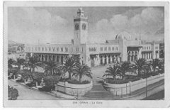 ORAN 1932 LA GARE